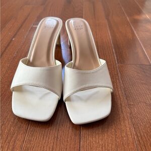 a new day Cream Mules